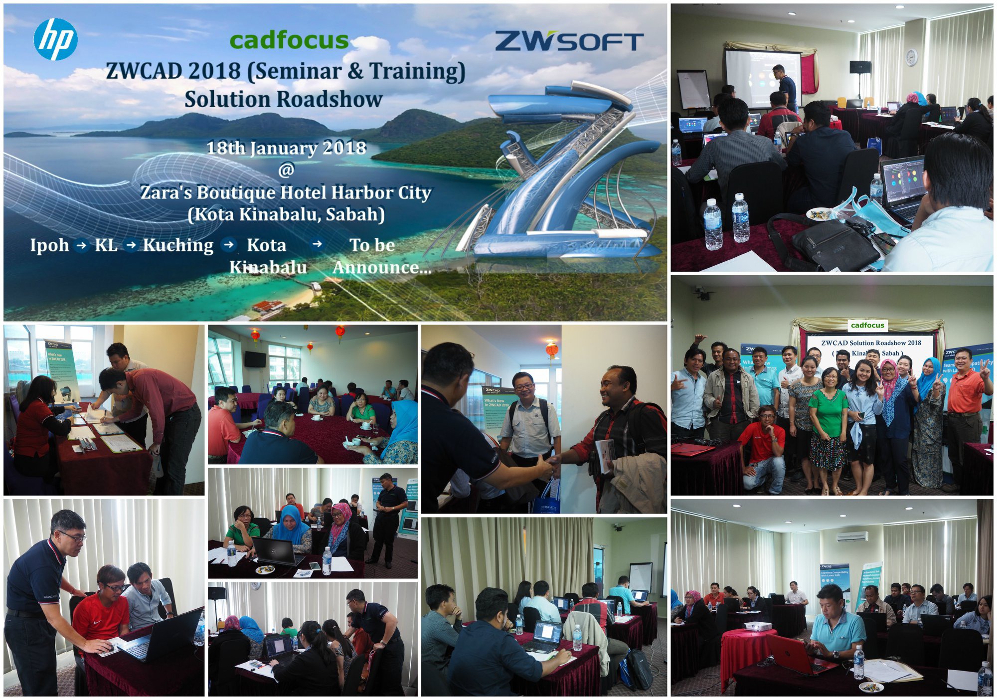 20180118_ZWCAD 2018 Solution Roadshow – Kota Kinabalu, Sabah