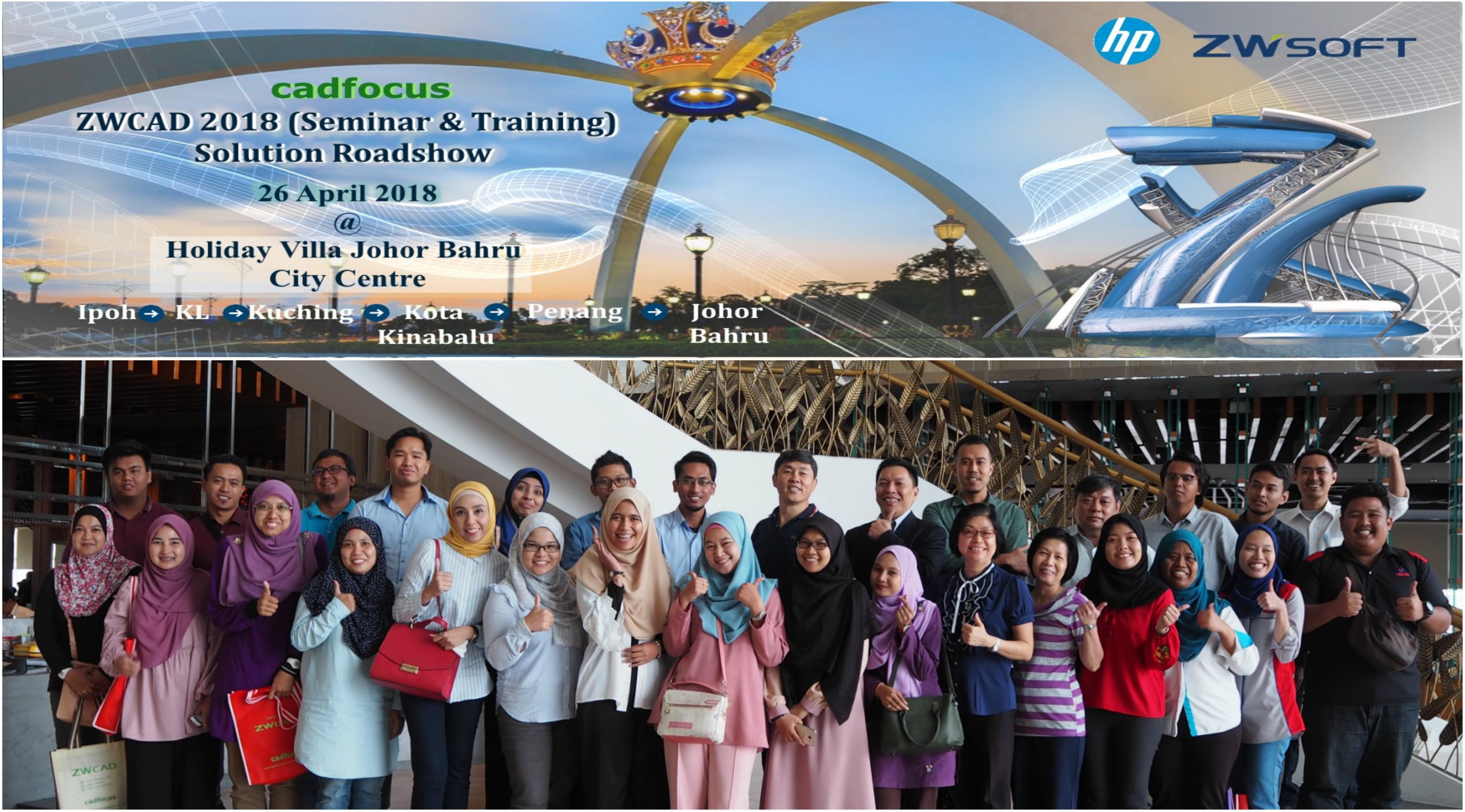 20180426_ZWCAD Solution Roadshow 2018- Holiday Villa, Johor Bahru